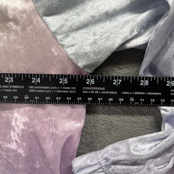 Nike Women Pastel Velour Hoodie Rainbow Velvet Cozy Sporty Plus Size 1X E114 - Picture 5 of 8